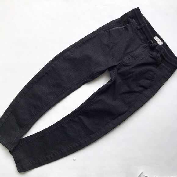 Zara boys black skinny pull up jeans EUC 9Y - Picture 1 of 6